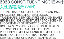 MSCI 日本株女性活躍指数（WIN）