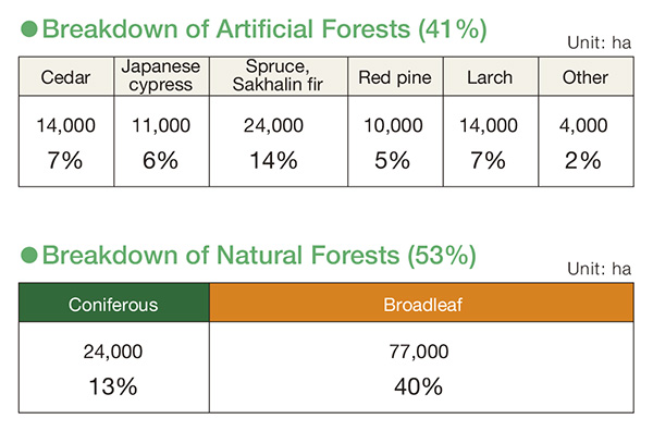 Breakdown of Artificial Forests, Breakdown of Natural Forests