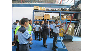 Inspection of a mill (Hazard simulation devices)