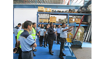 Inspection of a plant (Hazard simulation devices)